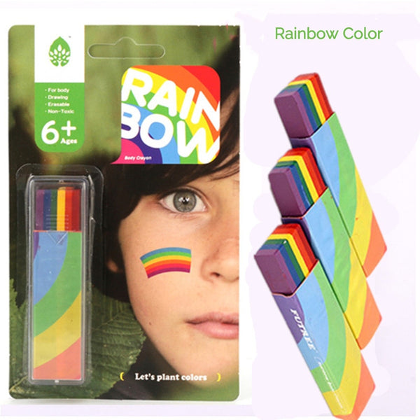 Body Painting UV Body Art Painting Makeup Paint Rainbow Art Tattoo Paint For The Face Paint Colored Child Kids Pen