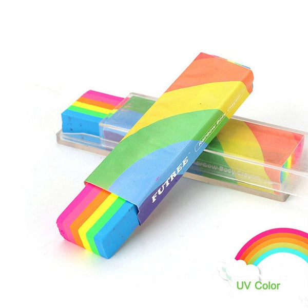 Body Painting UV Body Art Painting Makeup Paint Rainbow Art Tattoo Paint For The Face Paint Colored Child Kids Pen