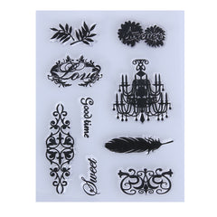 Transparent Clear Stamps for Scrapbooking silicon Stamp Seals Scrapbook Card DIY Photo Album Decor Scrapbooking Sellos Stamping