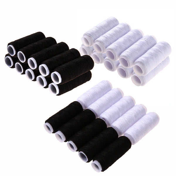 10pcs Polyester Spool Sewing Thread Hand Quilting Sewing Machine Embroidery Sewing Thread Home DIY Sewing Accessories