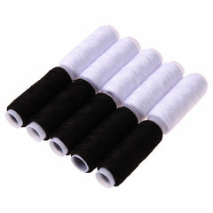 10pcs Polyester Spool Sewing Thread Hand Quilting Sewing Machine Embroidery Sewing Thread Home DIY Sewing Accessories