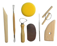 Pottery Tools Wood Handle Pottery Set Clay Sculpting Set Wax Carving Sculpt Smoothing Polymer Shapers Pottery Clay Ceramic Tools
