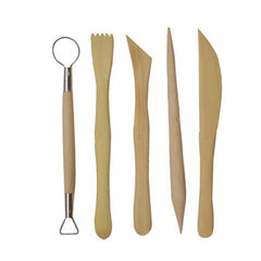 Pottery Tools Wood Handle Pottery Set Clay Sculpting Set Wax Carving Sculpt Smoothing Polymer Shapers Pottery Clay Ceramic Tools