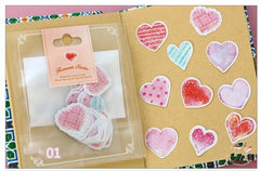 70Pc/Bag Scrapbooking Stickers Small Paper Sticker for Photo Album Diary Scrapbook DIY Notebook Decor Baby Gift Scrapbooking Toy