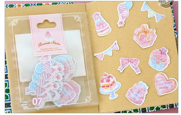 70Pc/Bag Scrapbooking Stickers Small Paper Sticker for Photo Album Diary Scrapbook DIY Notebook Decor Baby Gift Scrapbooking Toy
