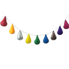 8 Water Drop Shaped Home Wall Decor Cute Hanging Pendant Decoration Cotton Ball For Kids Room Decor Bedroom Wall Decor Ornament