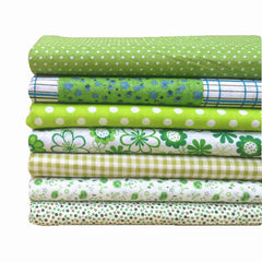 20x25cm Quilting Sewing Fabric for Patchwork 7pcs 2017 Fabric Gray Flower Strip DIY Bundle  for Needlework Cotton Fabric