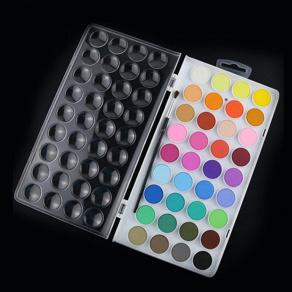 Solid gouache paint with colors watercolor paint art supplies in case for kids painting utensils 36 colors Painting Materials