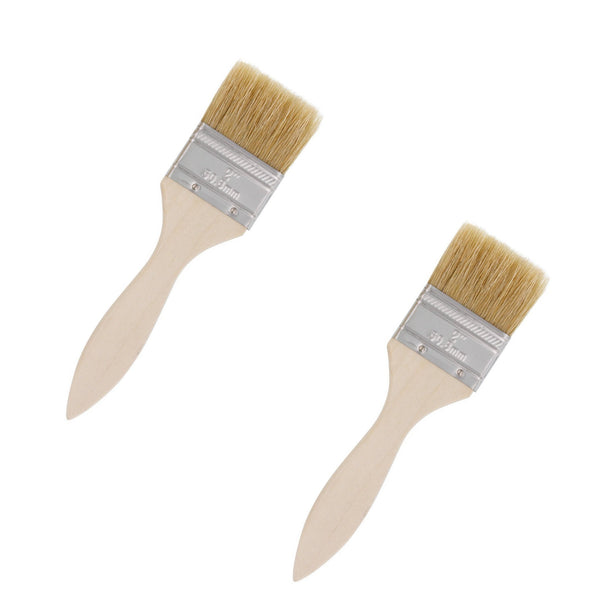 2 inch wide Paint and Chip Paint Brushes for Paint, Stains
