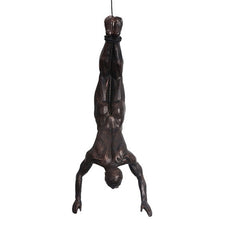 Aqumotic Art Wall Decor Climbing Wall Decor Resin Hanging Wall Climbing Wall Mount Figure Bar Decoration Pendant Man Climbing