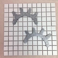 Nordic Style Cute Wood Thin 6mm 3D Eyelash Wall Decor Eyelash Wall Decor Kid Baby Room Background Wall Decor Home Decoration