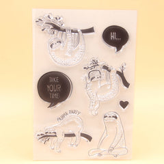 KLJUYP Clear Stamps Scrapbook Paper Craft Clear stamp scrapbooking 456