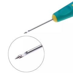 Sewing Crochet Plastics Steel Sticher Sewing Awl For Shoes Repair Sewing Needle Hook Tool Sewing Accessories Drop Shipping 80201