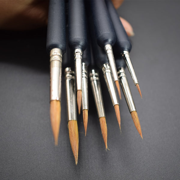 1pc Weasel Hair Brush Pen for Watercolor Paint Oil Painting Art Paintings Supplies Watercolor Painting Nail Painting 171-190mm