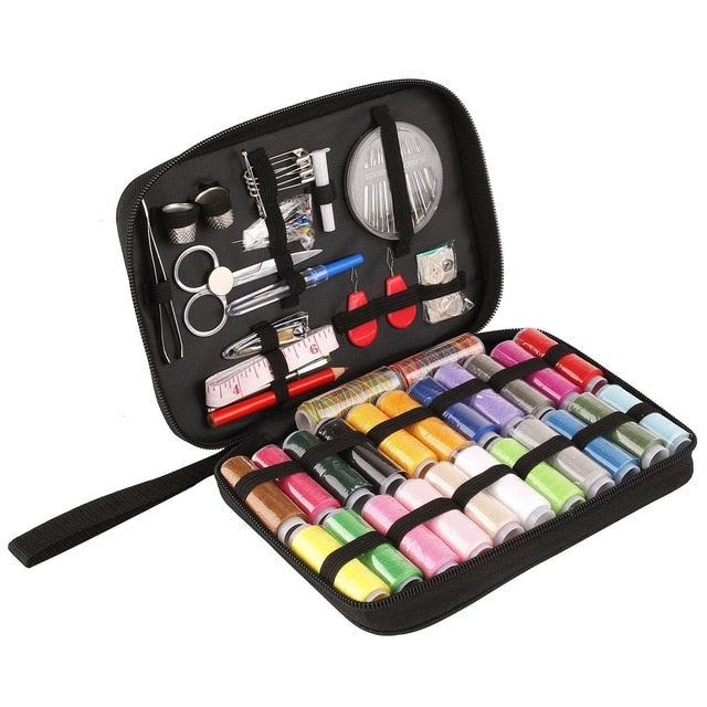 Sewing Kit, DIY Sewing Supplies with 94 Sewing Accessories, Portable Sewing Kit for Beginner, Traveller and Emergency Clothing