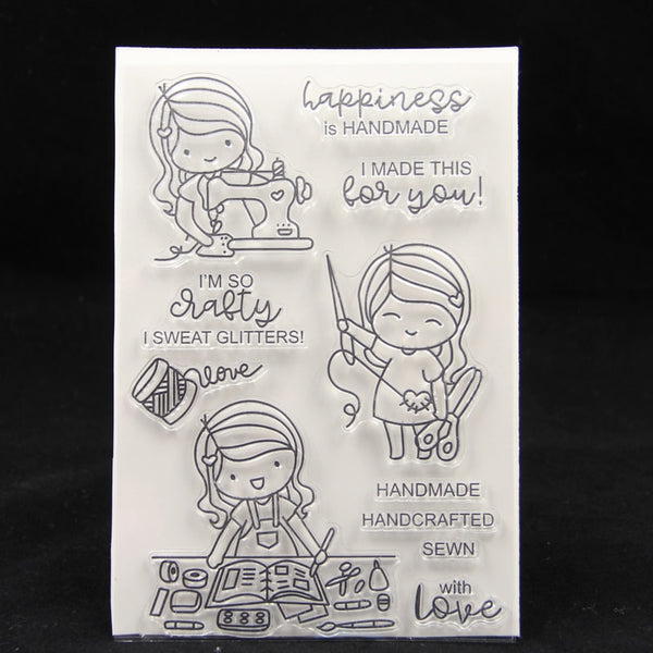 VYUTXA Handmade Clear Stamps Scrapbook Paper Craft Clear stamp scrapbooking