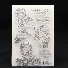 VYUTXA Handmade Clear Stamps Scrapbook Paper Craft Clear stamp scrapbooking