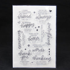 VYUTXA New Clear Stamps Scrapbook Paper Craft Clear stamp scrapbooking