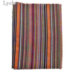 Lychee African Style Floral Cotton Linen Fabric Vintage Printed Flower Sewing Fabric DIY Sewing Textile Materials
