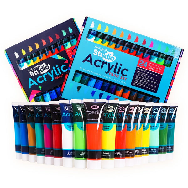 Acrylic paint 36ml DIY hand-painted stone painting flower pot painting acrylic paint set art color painting material