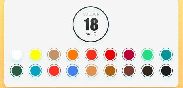 Acrylic paint 36ml DIY hand-painted stone painting flower pot painting acrylic paint set art color painting material