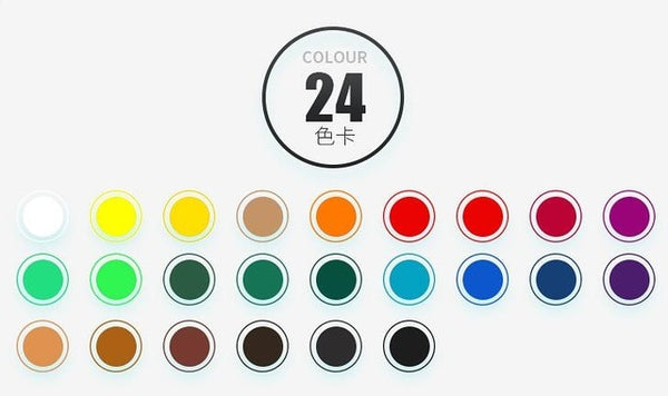 Acrylic paint 36ml DIY hand-painted stone painting flower pot painting acrylic paint set art color painting material