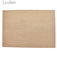Lychee 21x30cm A4 Glitter Felt Fabric Colorful Felt Material DIY Sewing Fabric for Toys Bags Crafts