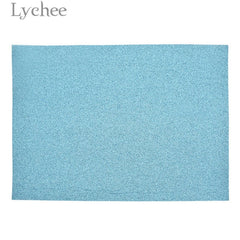 Lychee 21x30cm A4 Glitter Felt Fabric Colorful Felt Material DIY Sewing Fabric for Toys Bags Crafts