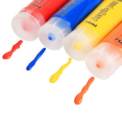 12 Colors Acrylic Paint Refills Art Painting Single Wall Paint Hand-painted Graffiti Oil Paint