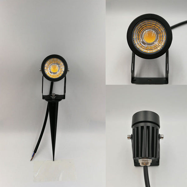 New design Outdoor garden lamp COB 3W 5W led garden light 12v 110v 220V spike garden bulb for garden lighting