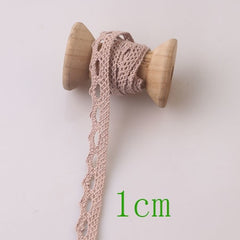 5 yads  Apparel Sewing Fabric  DIY   Trim Cotton Crocheted Lace Fabric Wedding Decration Handmade Accessories Craft