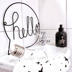Nordic Style Scandinavian Decor Metal Wall Decor Metal Board  Kids Room Decoration Room Wall Decor Nordic Scandinavia Metal
